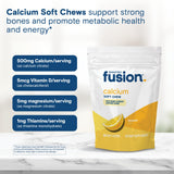 Bariatric Fusion Calcium Citrate Chews in a bowl