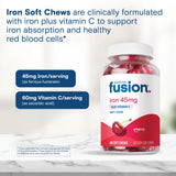 Bariatric Fusion Cherry Iron Supplement ingredients list