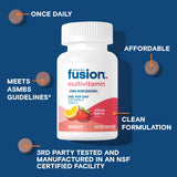 Bariatric Fusion Chewable Multivitamin with Iron 45mg side view