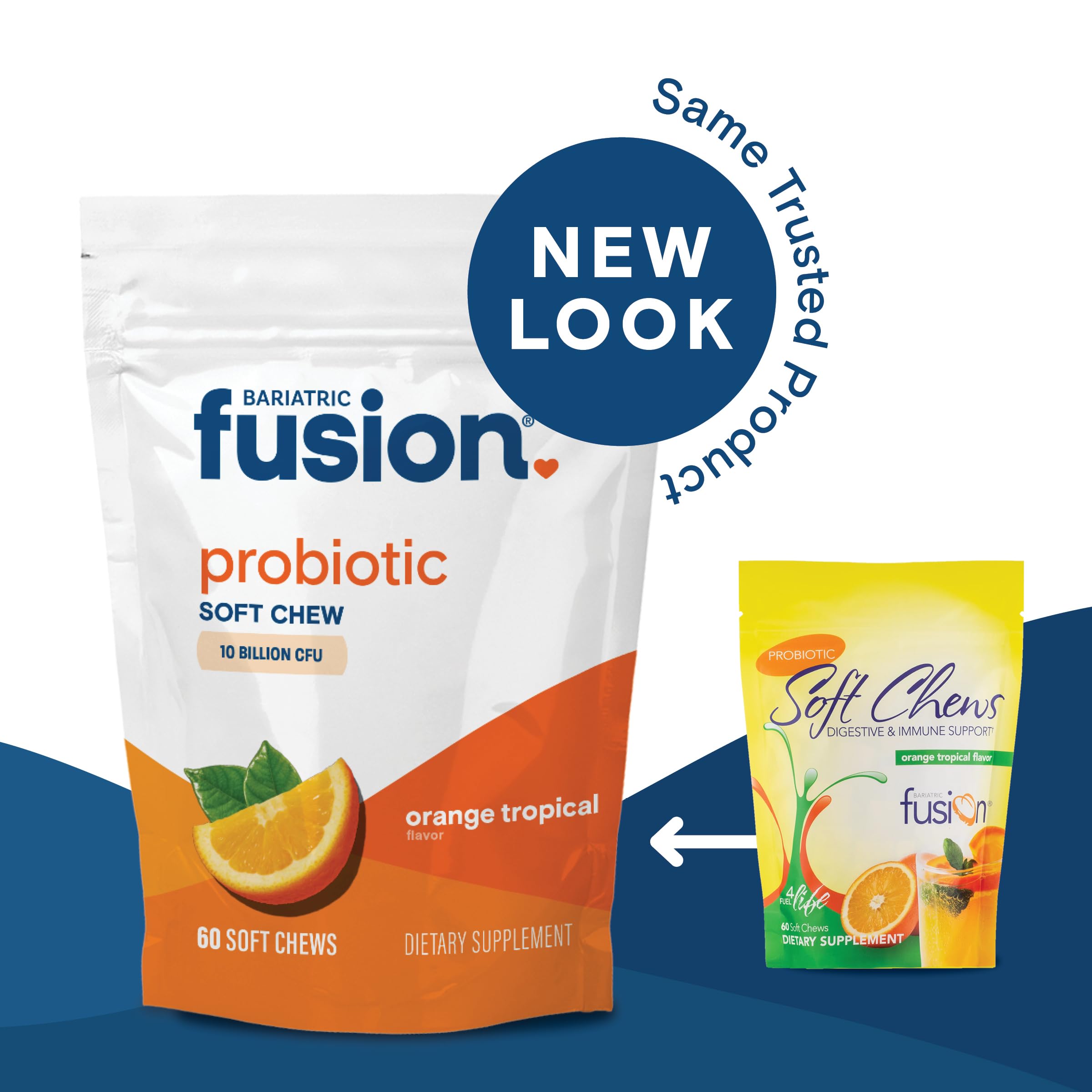 Bariatric Fusion Chewable Probiotic Soft Chews close-up