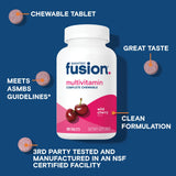 Bariatric Fusion Complete Chewable Multivitamin 120 Tablets nutritional information