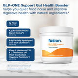Bariatric Fusion Fiber Mix powder in a glass of water