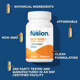 Bariatric Fusion GLP-ONE + supplement bottle side view