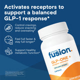 Bariatric Fusion GLP-ONE + supplement capsules close-up