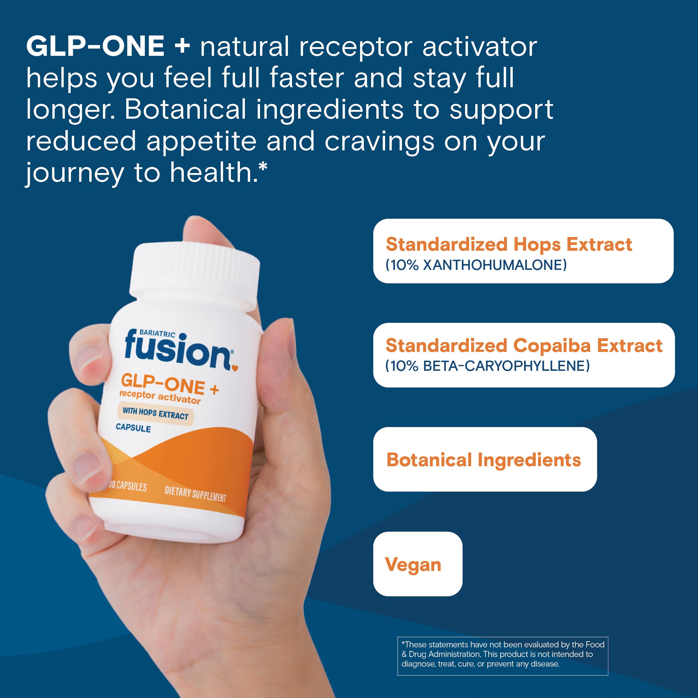 Bariatric Fusion GLP-ONE + supplement ingredients list