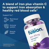 Bariatric Fusion Grape Iron Chewable Supplement packaging