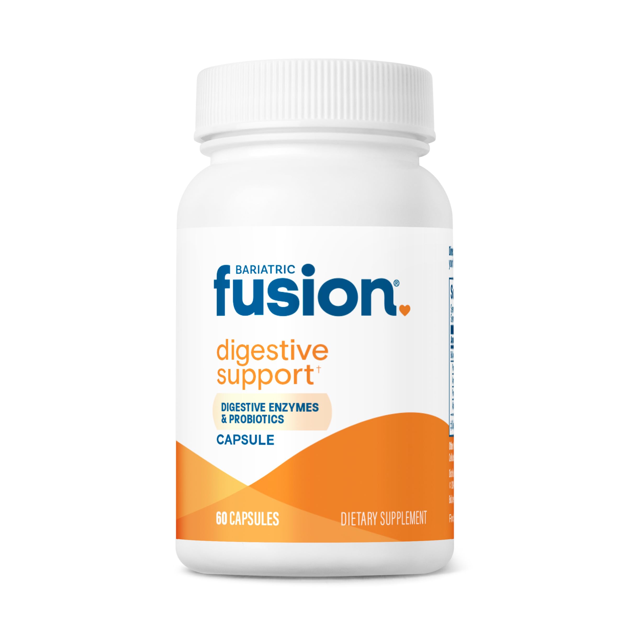 Bariatric Fusion Multi-Enzymes 60 capsules front view
