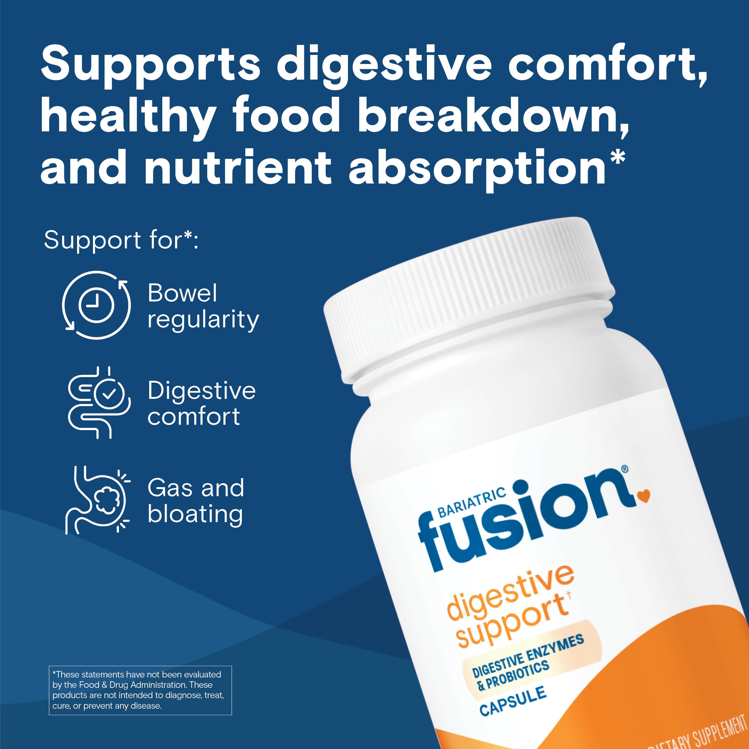 Bariatric Fusion Multi-Enzymes bottle side view
