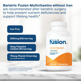 Bariatric Fusion Multivitamin Capsules ingredients list