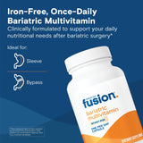 Bariatric Fusion Multivitamin Capsules without Iron side view