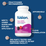 Bariatric Fusion Multivitamin Chewable Tablets mixed berry flavour description