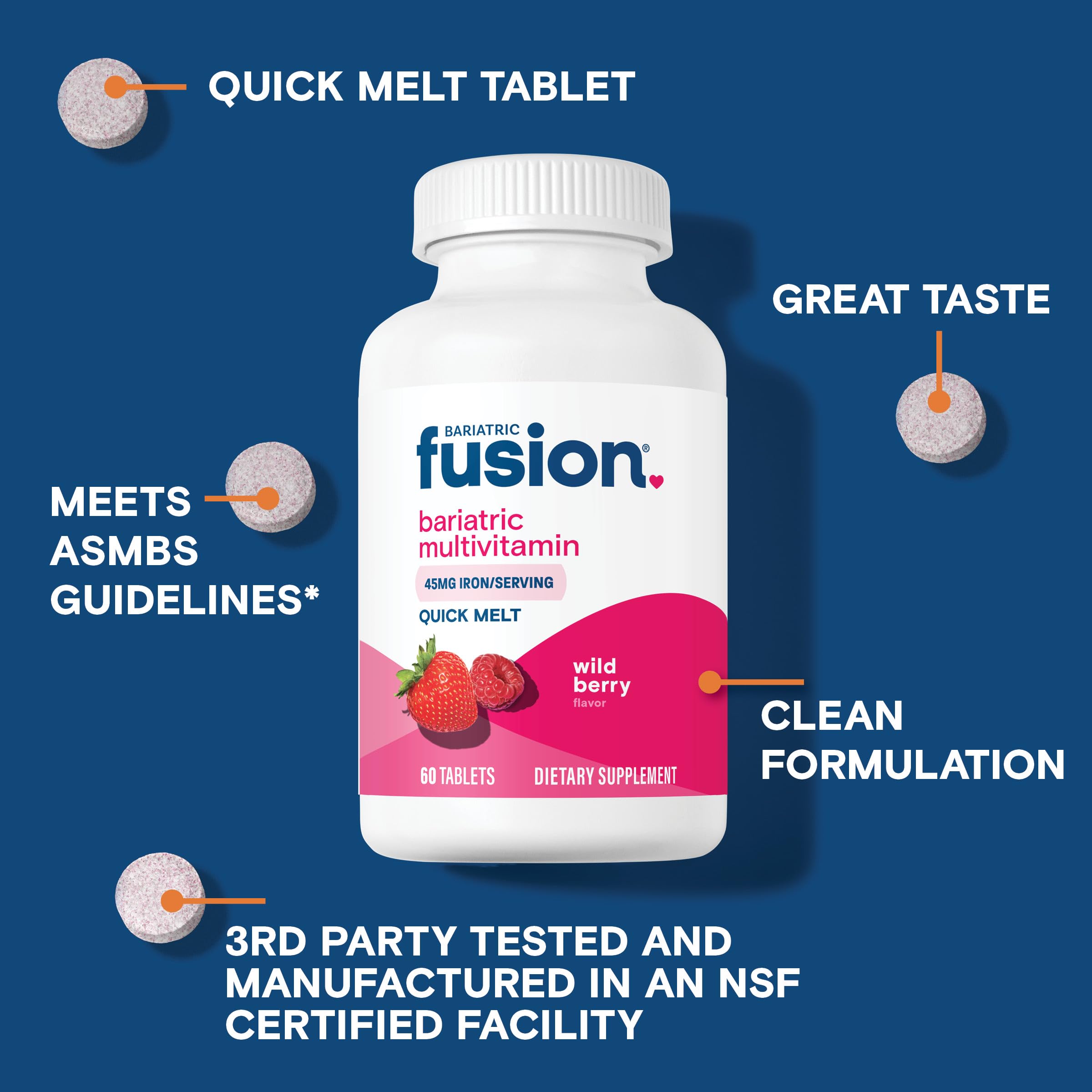 Bariatric Fusion Multivitamin packaging side view