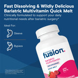 Bariatric Fusion Multivitamin quick-dissolving tablet close-up