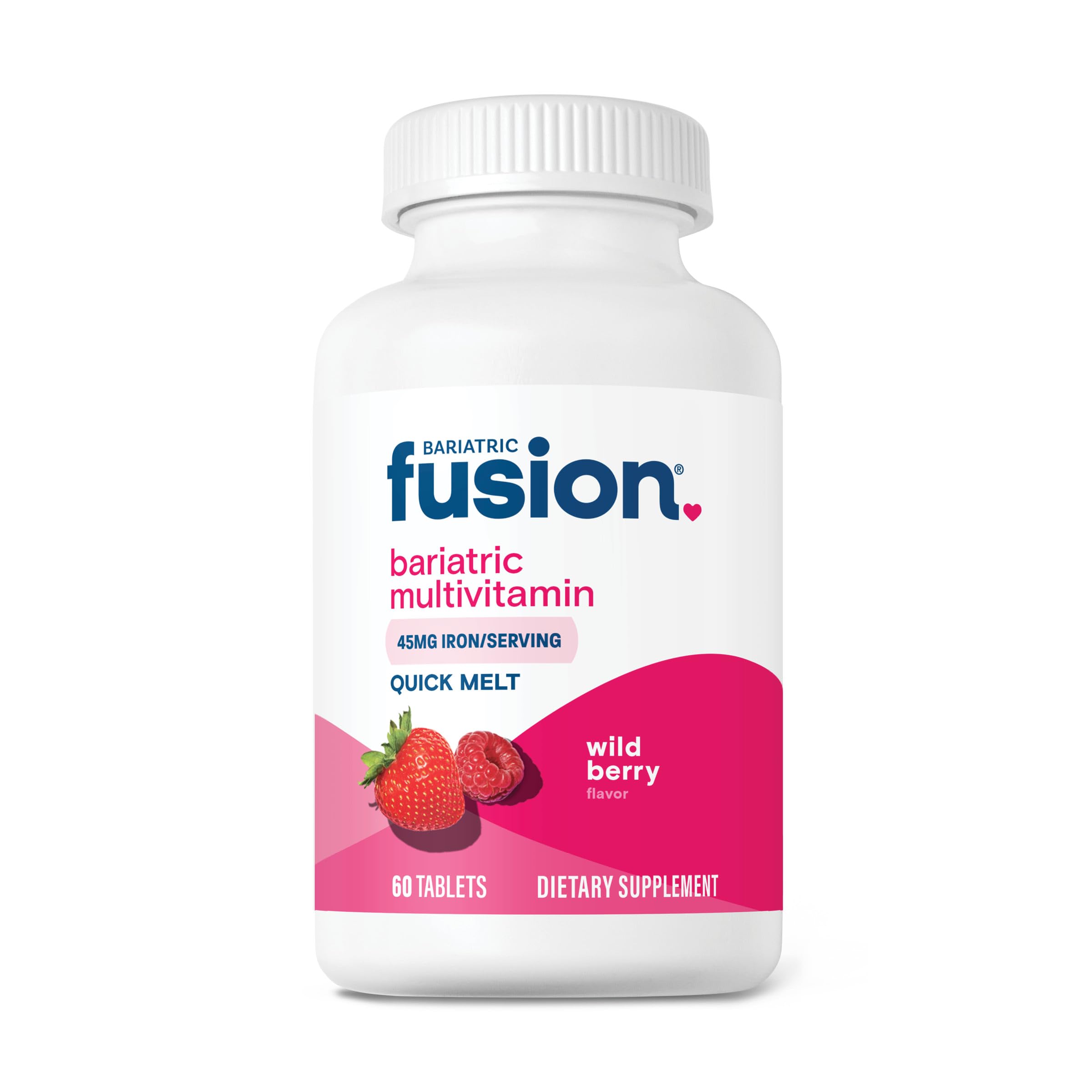 Bariatric Fusion Multivitamin Wild Berry flavour front view