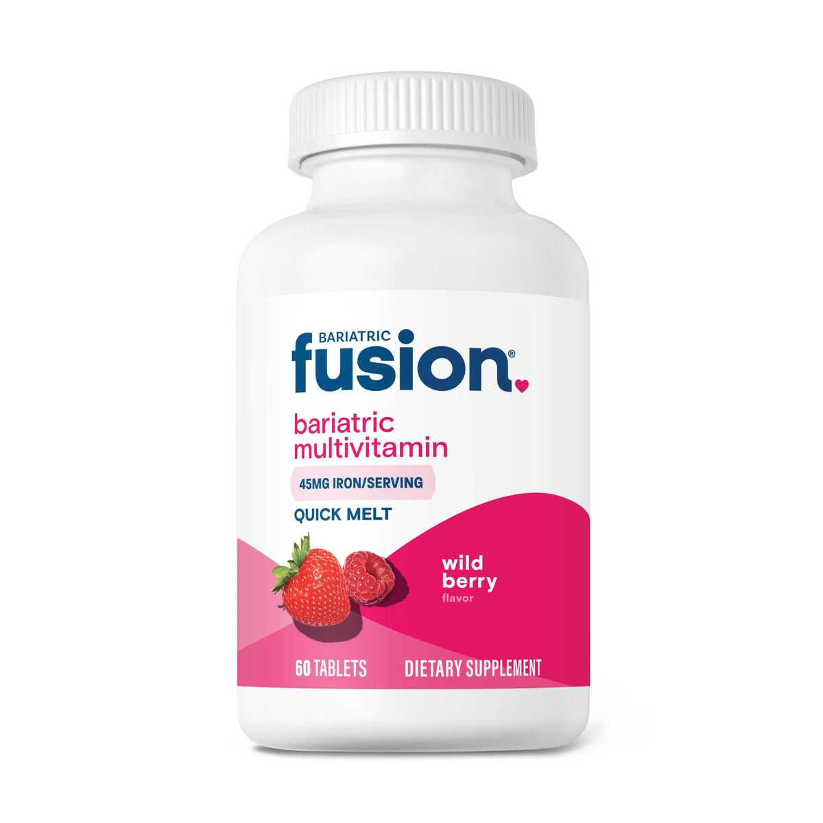 Bariatric Fusion Multivitamin Wild Berry flavour front view