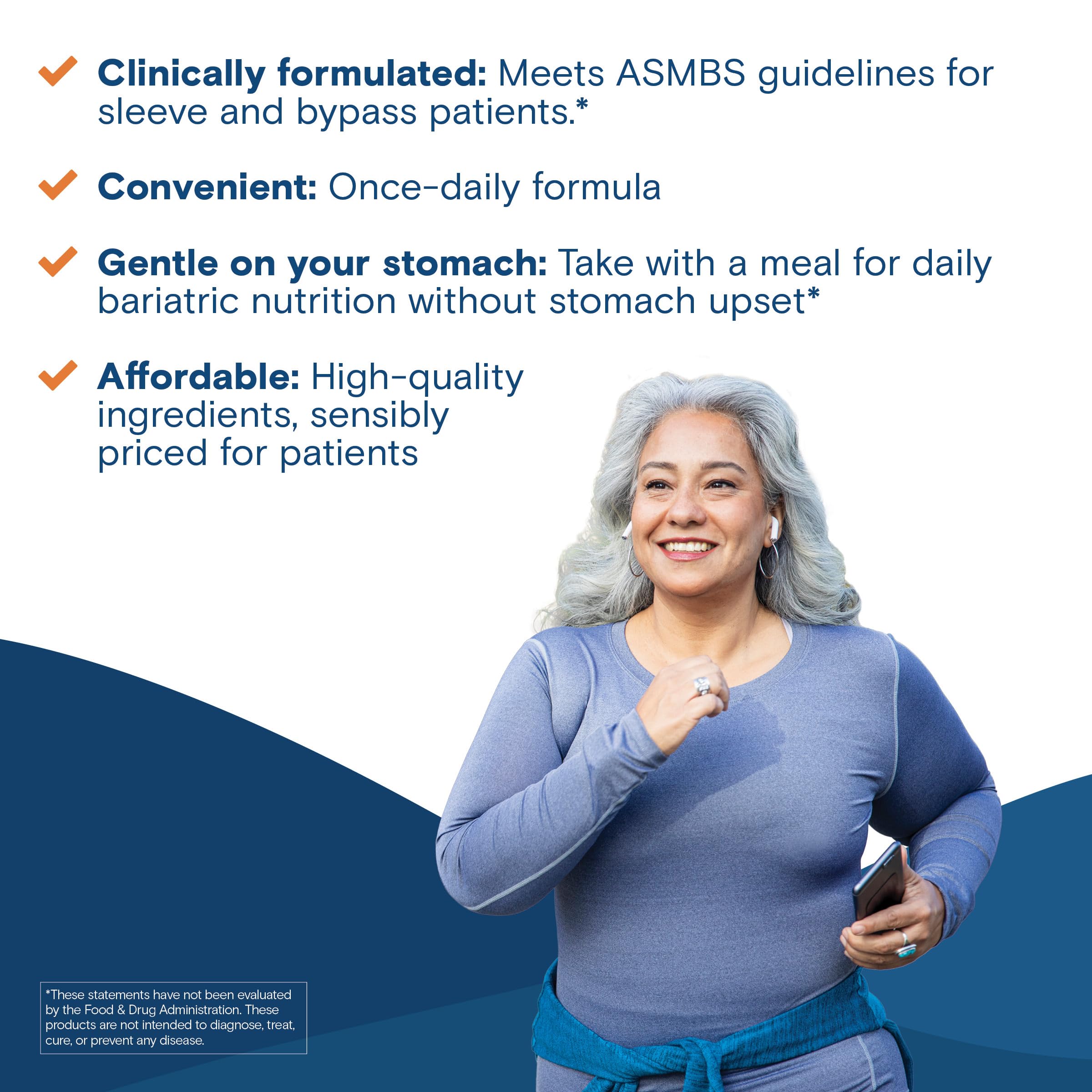 Bariatric Fusion Women's Multivitamin 30 capsules with a measuring spoon