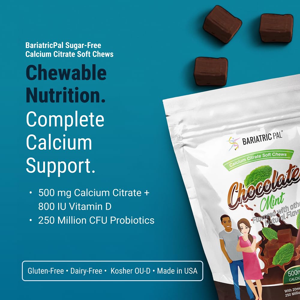 BariatricPal Calcium Citrate Soft Chews 500mg packaging