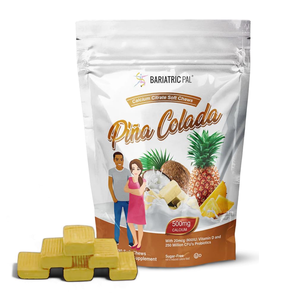BariatricPal Calcium Citrate Soft Chews 90 count packaging front view