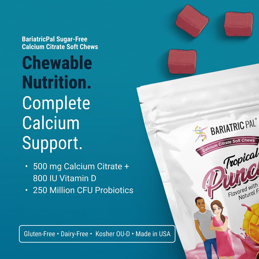 BariatricPal Calcium Citrate Soft Chews close-up of chews