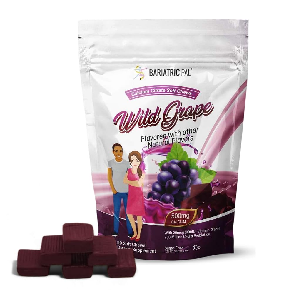 BariatricPal Calcium Citrate Soft Chews front view packaging