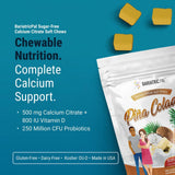 BariatricPal Calcium Citrate Soft Chews individual chew close-up