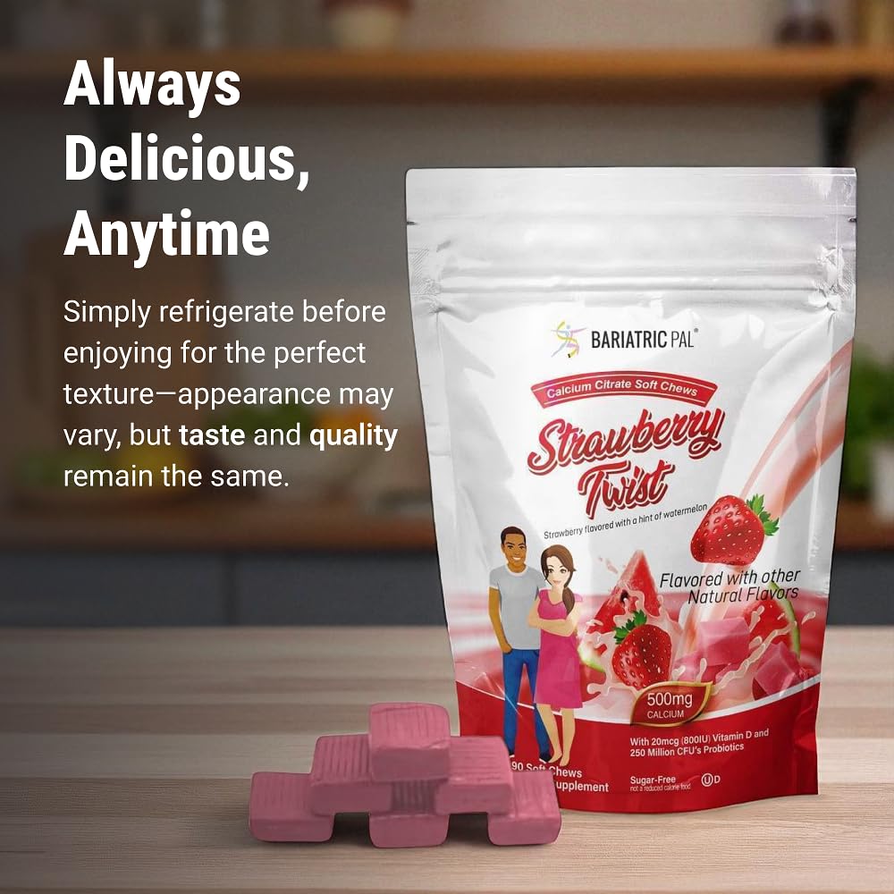 BariatricPal Calcium Citrate Soft Chews side view