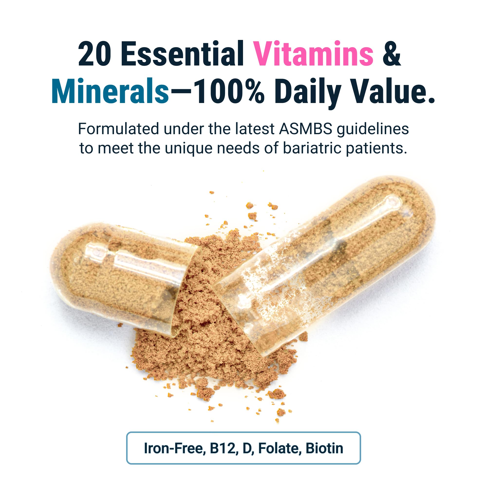 BariatricPal Multivitamin capsule packaging