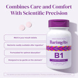 BariMelts B1 Vitamins tablet dissolving in water