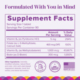 BariMelts B12 Plus Vitamin B Complex 41g cherry tablets packaging
