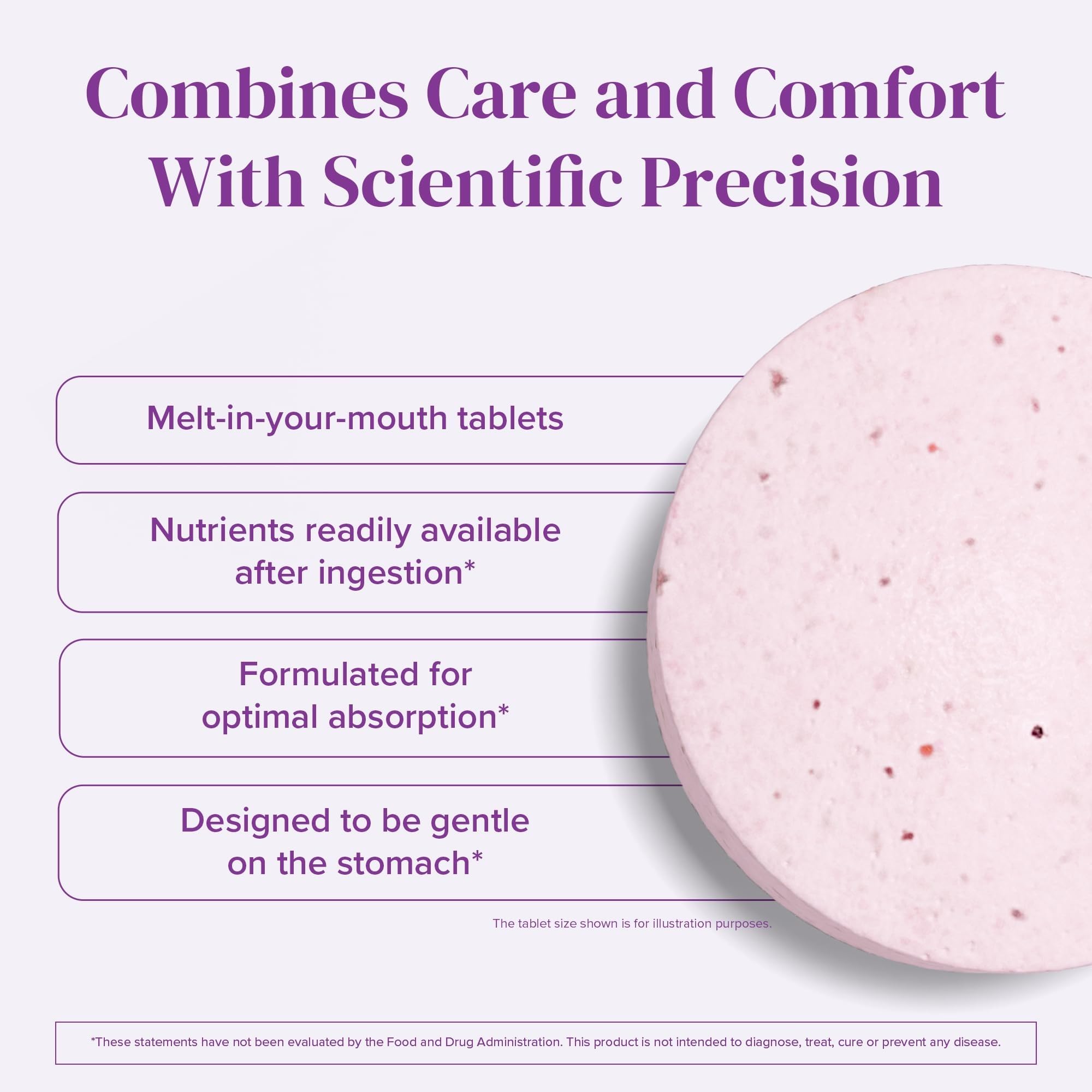BariMelts B12 Plus Vitamin B Complex cherry tablets in hand