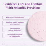 BariMelts B12 Plus Vitamin B Complex cherry tablets in hand