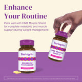 BariMelts Berberine Phytosome Supplement 550mg caplets on a wooden surface