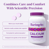 BariMelts Calcium Citrate 500mg supplement natural berry flavour