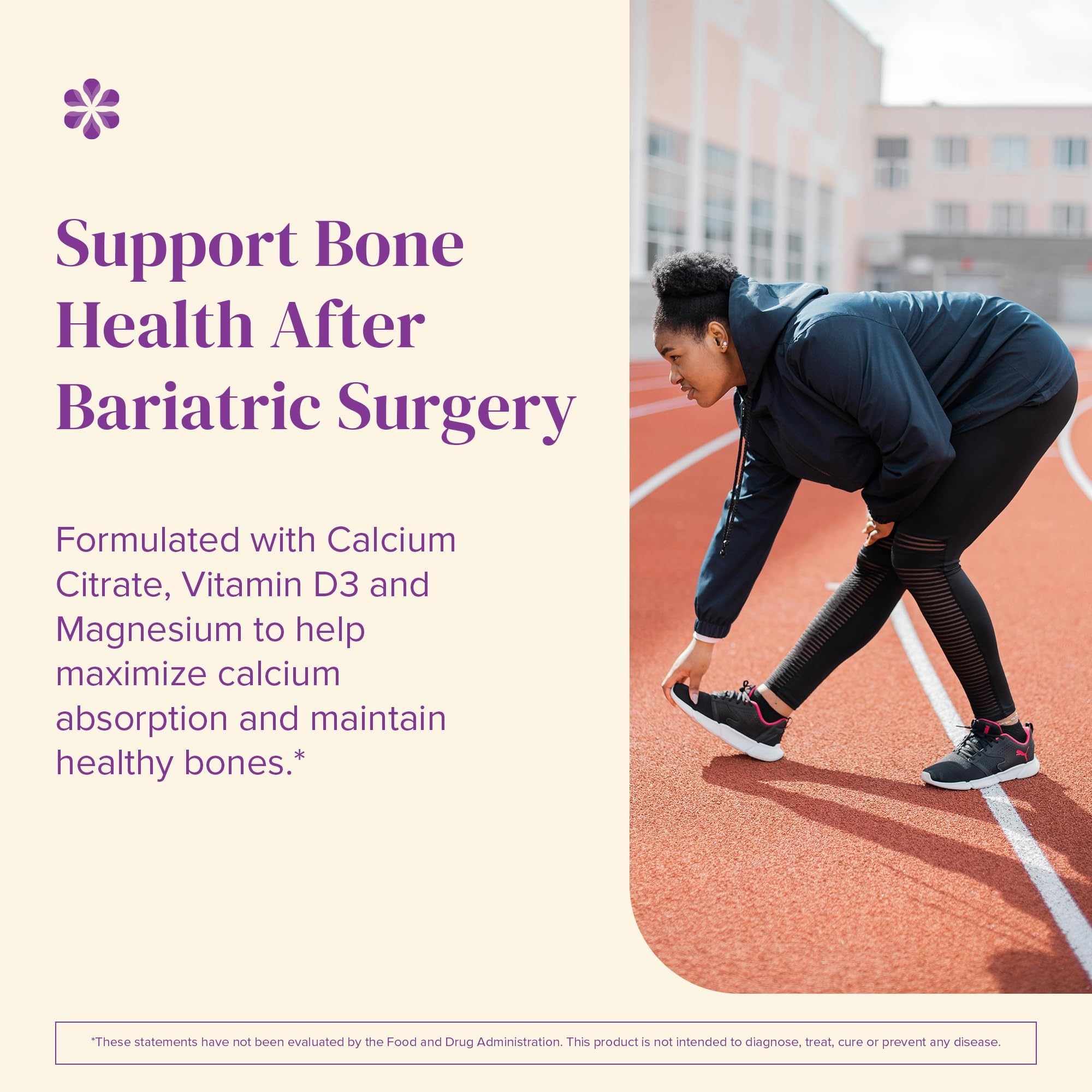 BariMelts Calcium Citrate 500mg tablets close-up