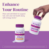 BariMelts Iron Supplement 45g lifestyle scene with a glass of water