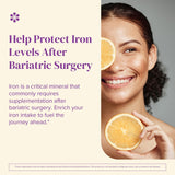 BariMelts Iron Supplement natural orange flavour tablets