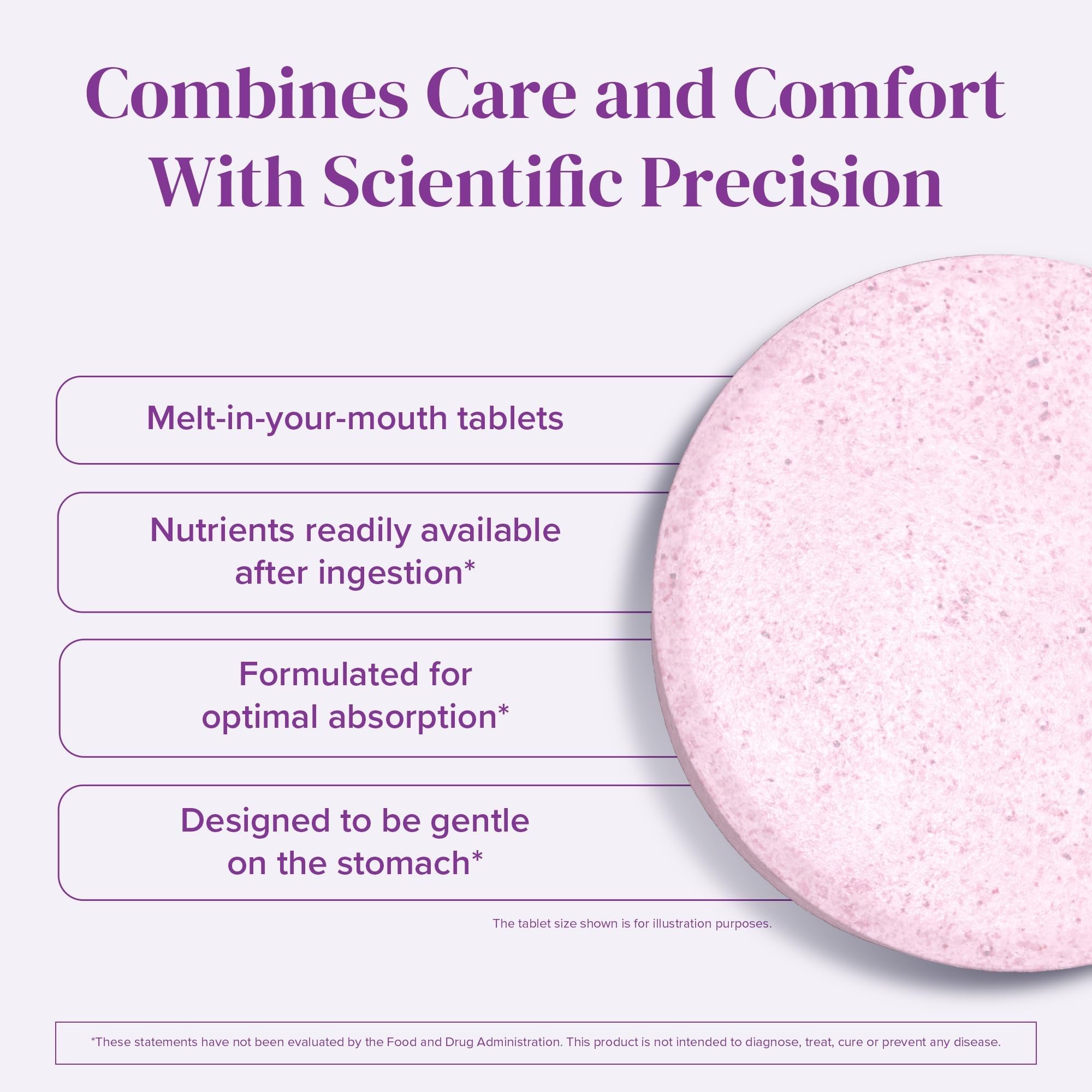 BariMelts Multivitamin for Women 132g ingredients list