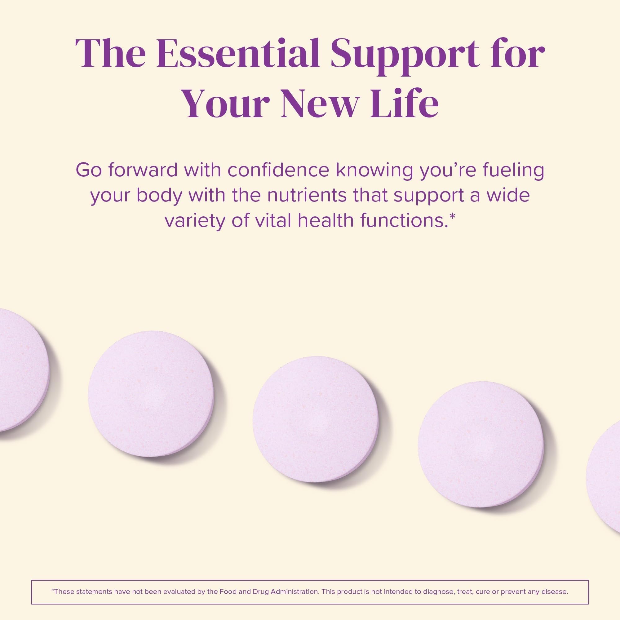 BariMelts Multivitamins ingredients list