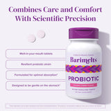 BariMelts Probiotic Tablets for Women nutritional information