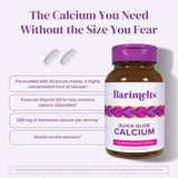BariMelts Quick-Glide Calcium Supplement caplets close-up