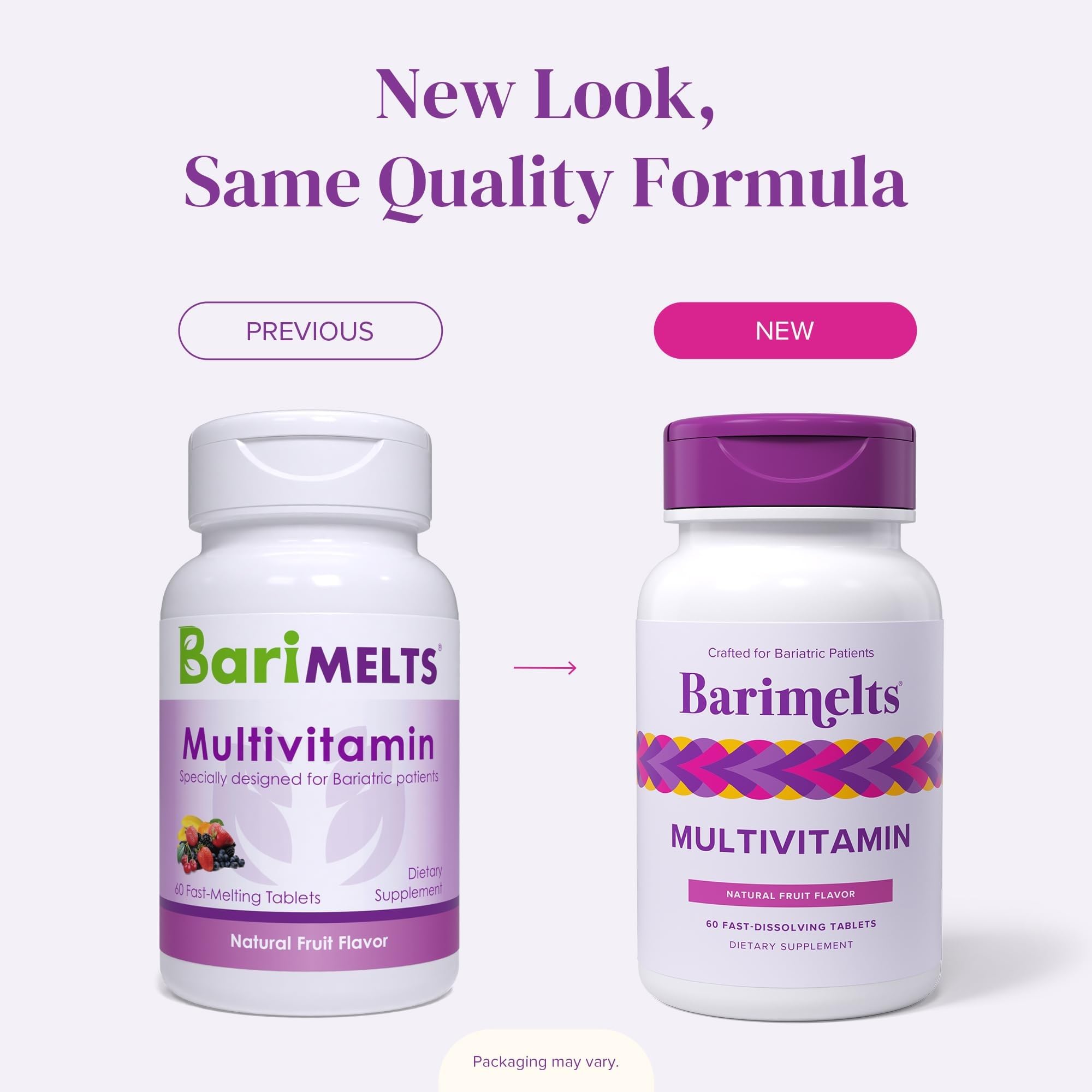 BariMelts Women's Multivitamin 132g with fresh fruits