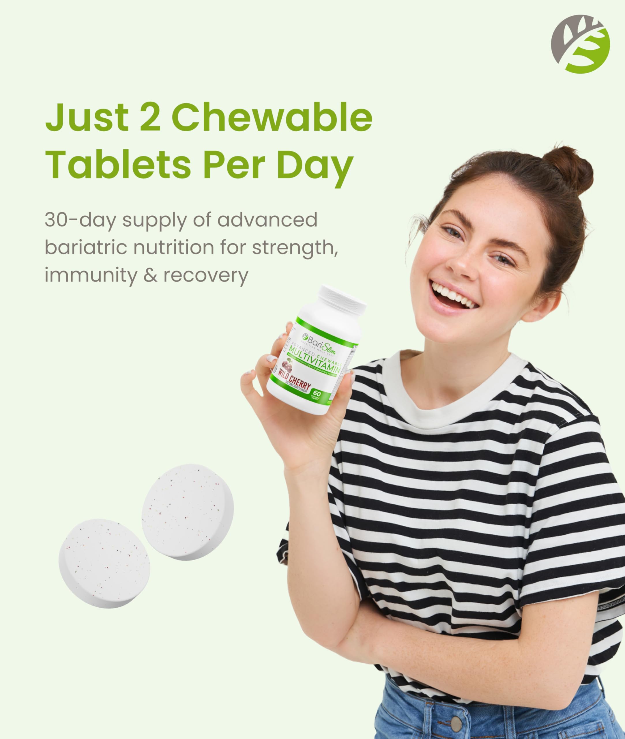 BariSlim Chewable Multivitamin Tablets ingredients list