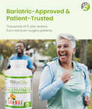 BariSlim Complete Chewable Bariatric Multivitamin in a hand