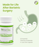 BariSlim Multivitamin Capsules back view with ingredient list