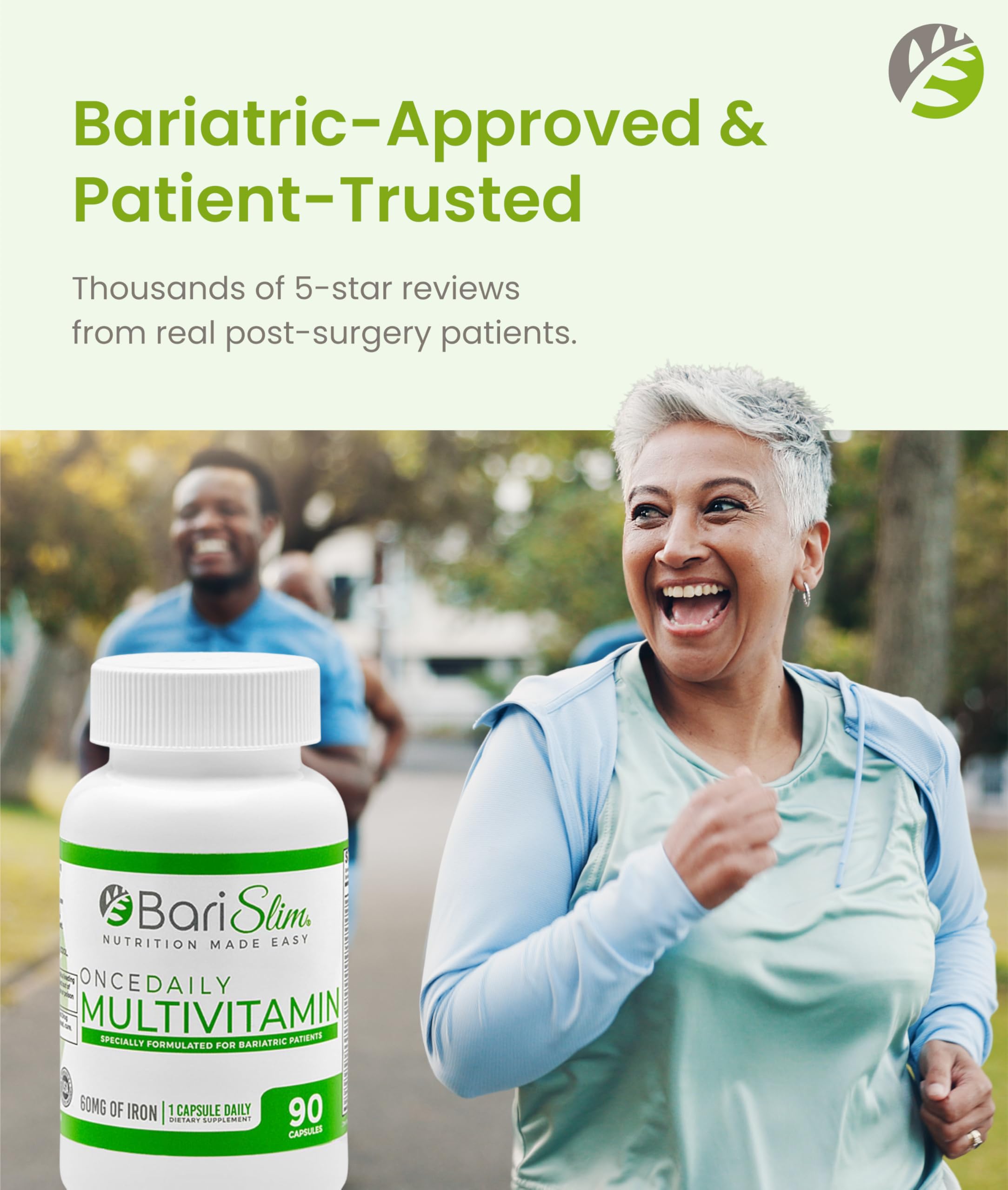 BariSlim Once Daily Multivitamin with Iron 60mg lifestyle scene