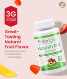 BariSlim Vitamin D3 Gummies 2000 IU with fruit