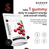 Barker Wellness Co B-Complex Gummies cherry flavour gummies