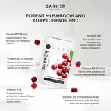 Barker Wellness Co B-Complex Gummies nutritional information