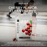 Barker Wellness Co B-Complex Gummies side view showing ingredients