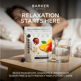 Barker Wellness Co Magnesium Gummies Tropical Mango gummies close-up